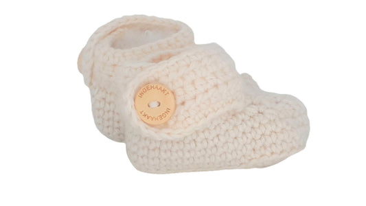 Gehaakte baby boots - INGEHAAKT