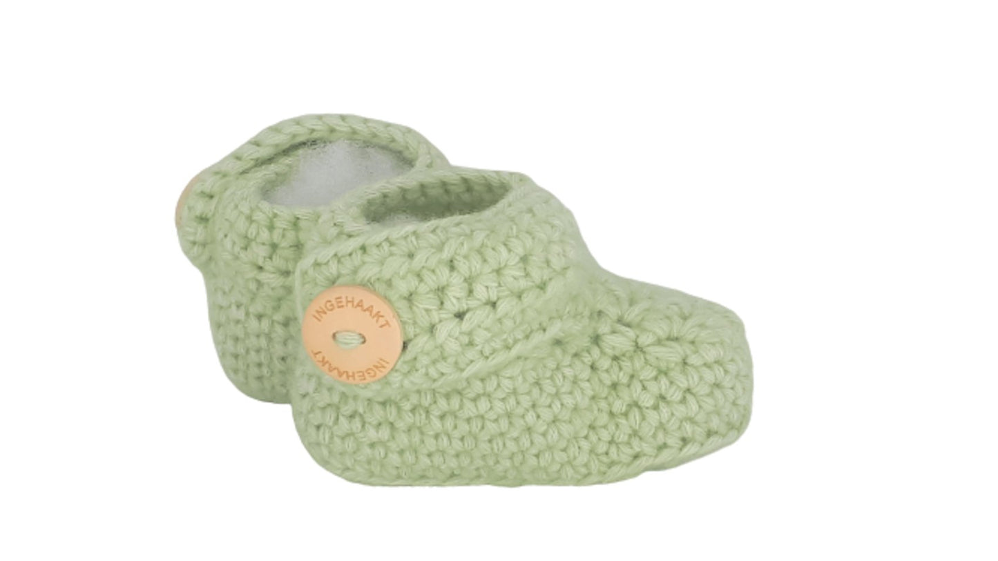 Gehaakte baby boots - INGEHAAKT