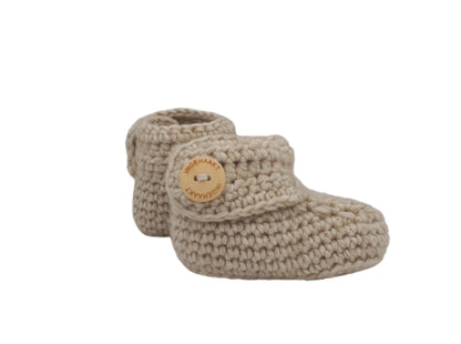 Gehaakte baby boots - INGEHAAKT
