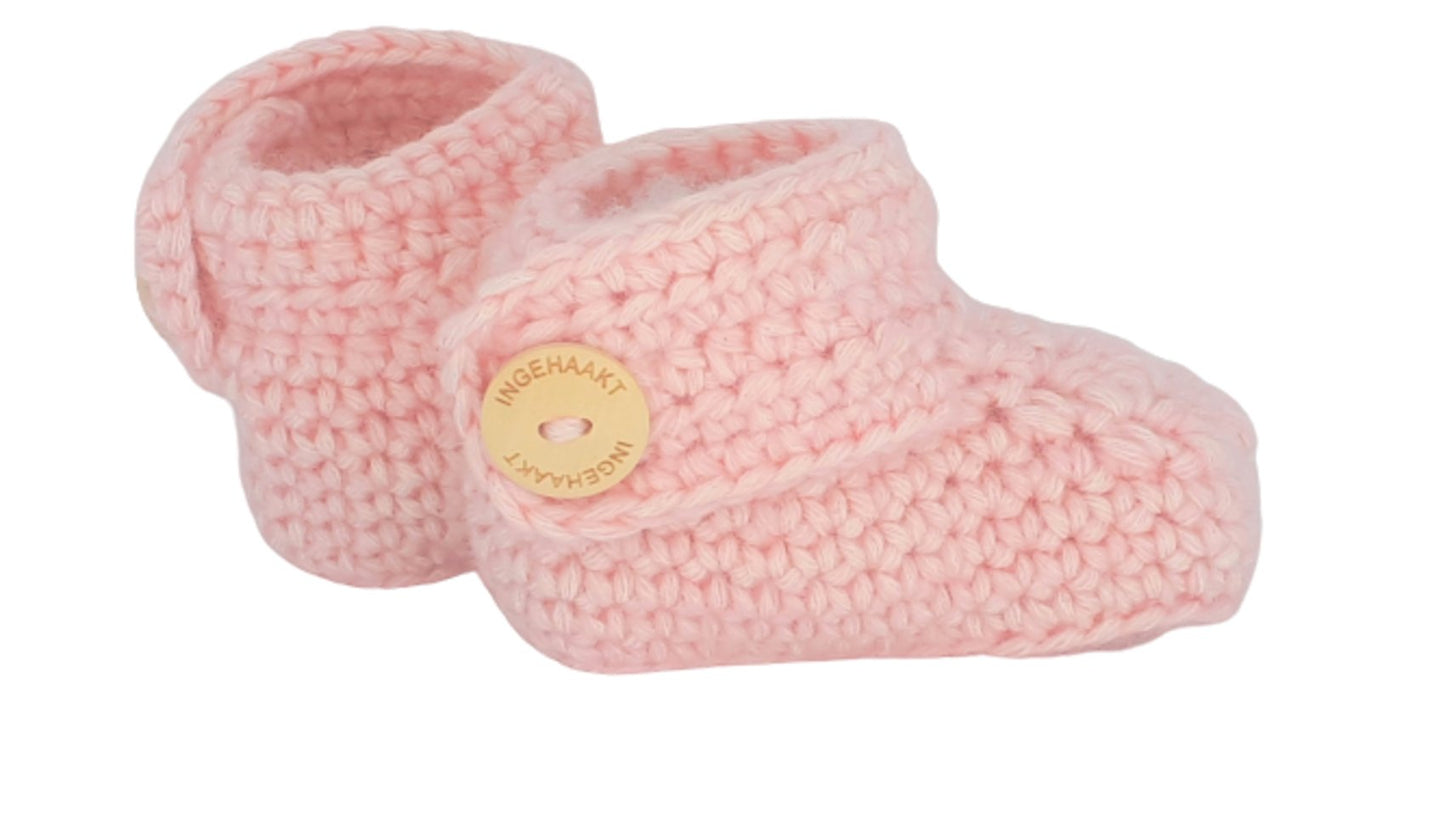 Gehaakte baby boots - INGEHAAKT